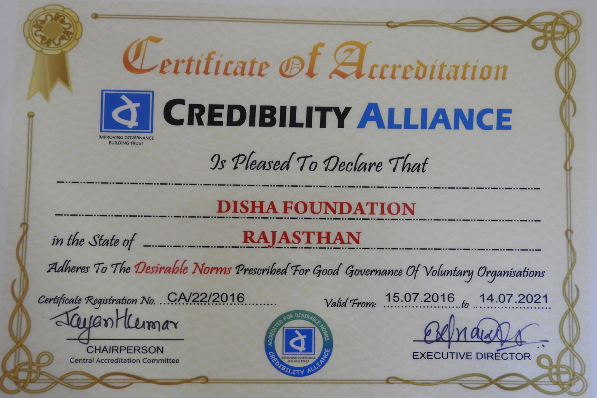 Credibility Alliance Desirable Norms certificate